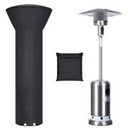 Hualedi front view of covered patio heater showing full protection benefit