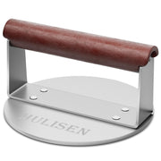 HULISEN front view of stainless steel press highlighting clean design and durability