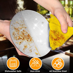 HULISEN in-hand pressing burger showing ergonomic use and faster cooking benefit