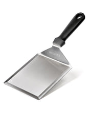 HULISEN stainless steel spatula front view showing wide blade and sturdy construction for safer lifts