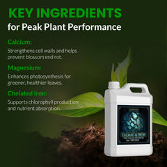 Humboldts Secret label close-up highlighting ingredients for easier dosing