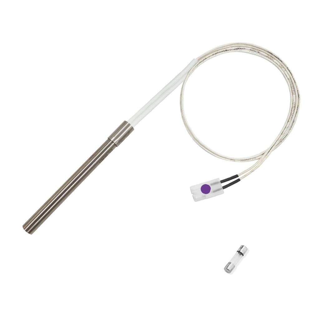 HunGrill front view of replacement igniter showing compact design and quick fit benefit