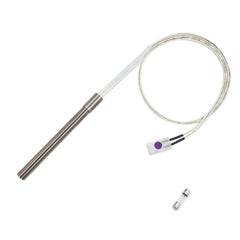 HunGrill front view of replacement igniter showing compact design and quick fit benefit