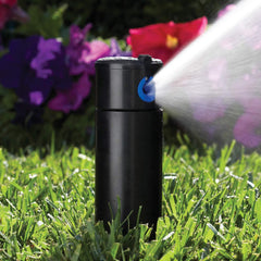 Hunter PGP-ADJ close-up nozzle detail highlighting adjustable arc feature