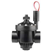 Hunter PGV front view showing valve body and threaded connections for easy installation