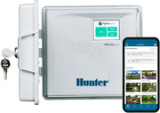 Hunter PRO-HC front panel showing enclosure and branding beneficial for outdoor durability