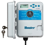 Hunter front panel showing dial and display for quick programming benefit