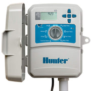Hunter X2 front panel showing dial and buttons for fast local setup