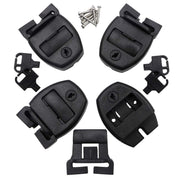 Huouo front packaging showing four lock assemblies and keys for secure covers