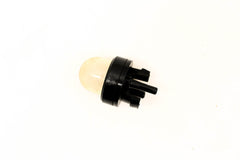 Husqvarna primer bulb close-up texture highlighting durable fuel-resistant material