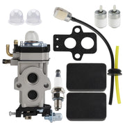 HUZTL carburetor front view showing precise fit and easier replacement