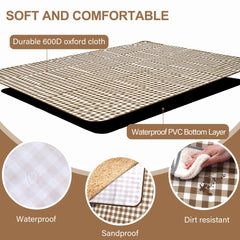 HX&OD blanket close-up of polyester surface showing soft texture and comfort
