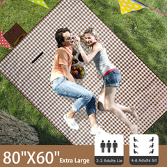 HX&OD blanket folded compact to book-size for easy travel and storage