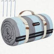 HX&OD blanket front view showing full 80x60 coverage and comfortable seating