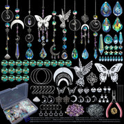 HYBEADS front packaging showing complete 400-piece suncatcher kit benefits