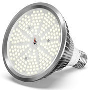 HYMIOR front view of LED pool light showing durable design and easy replacement