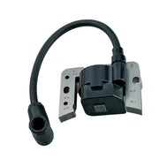 HZ ignition coil front view showing mounting points and compact design benefit