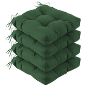 IASEAHK front view dark green cushion showing neat finish and comfort
