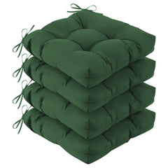 IASEAHK front view dark green cushion showing neat finish and comfort