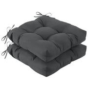 IASEAHK front view of dark grey cushions showing clean look and comfort