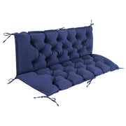 IASEAHK front view navy cushion showing clean profile and curb appeal