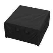 iBirdie front view showing full square table coverage and protection