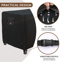 iBirdie side profile showing height and shape, ensures correct fit for tables