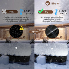 iBirdie side vent and fabric handle visible, aids moisture release and easy removal