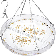 iBorn front view of clear seed catcher showing full platform and catch benefit
