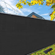i COVER front view of packaged 5x25ft privacy screen showing benefit of full coverage