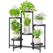iDavosic.ly front view showing six-tier plant display and neat organization