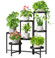 iDavosic.ly 7-tier front view showing vertical plant display and space savings