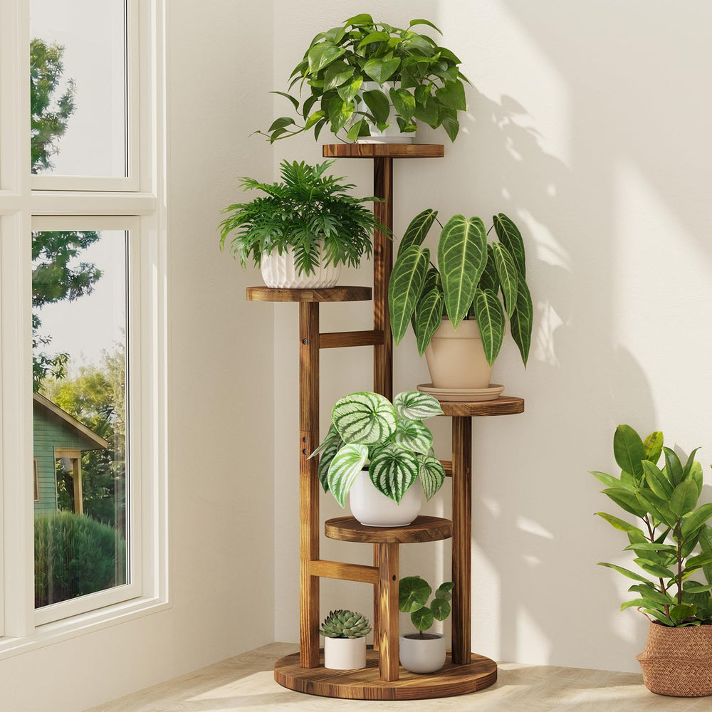 iDavosic.ly front view of assembled stand showing stable multi-tier display