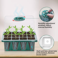 Idealife translucent dome with adjustable vent demonstrating humidity control