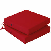idee-home front view of both cushions showing clean design and instant comfort