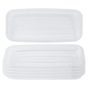 Idyllize front view of clear rectangular saucer protecting sill