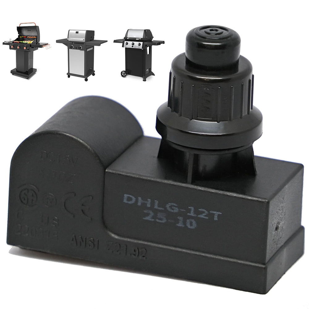 IgnisGlow front panel showing two ignition outlets and mounting points for easy replacement
