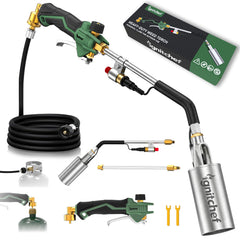 IgnitChef torch front packaging showing kit contents and benefits