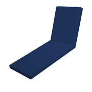Iheqard front view cushion showing navy color and full coverage for comfort