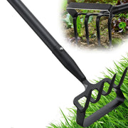 Ihomepark front view showing full hoe and adjustable handle for ergonomic gardening