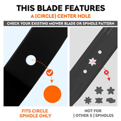 ILONPA close-up of blade cutting edge highlighting rust-resistant coating