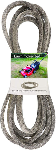ILONPA front view of replacement deck belt showing label and fit confirmation