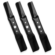ILONPA three-blade 3-pack front view showing complete replacement set and fit