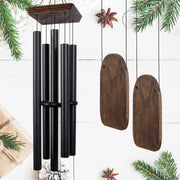Implication front view of 48-inch chime showcasing bold deep-tone design and outdoor appeal