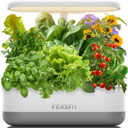 inbloom front view showing sleek white unit and compact kitchen benefit