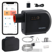 Inkbird front panel showing controls and display for easy monitoring