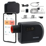Inkbird front panel showing controls and display for precise temperature control