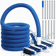 Innconee vacuum kit front view showing components for easy pool cleaning