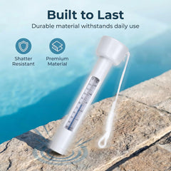 Inpool floating in a pool for quick surface temperature checks benefit
