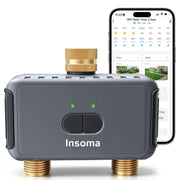 Insoma front panel showing buttons and status for easy control